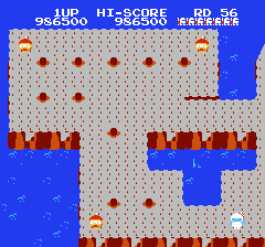 ディグダグ2のプレイ日記5：レトロゲーム(ファミコン)_挿絵27