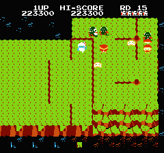 ディグダグ2のプレイ日記2:レトロゲーム(ファミコン)_挿絵46