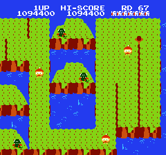 ディグダグ2のプレイ日記6：レトロゲーム(ファミコン)_挿絵33