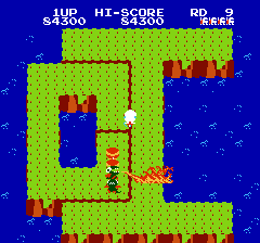 ディグダグ2のプレイ日記2:レトロゲーム(ファミコン)_挿絵16