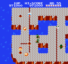 ディグダグ2のプレイ日記5：レトロゲーム(ファミコン)_挿絵25