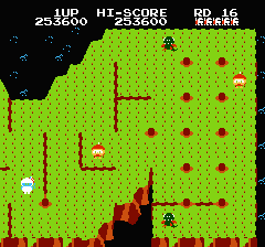 ディグダグ2のプレイ日記2:レトロゲーム(ファミコン)_挿絵49