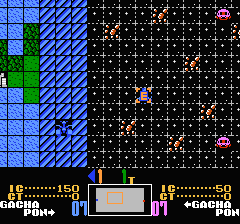 SDガンダムワールド ガチャポン戦士 スクランブルウォーズのプレイ日記1：レトロゲーム(ファミコン・ディスクシステム)_挿絵6