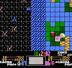 SDガンダムワールド ガチャポン戦士 スクランブルウォーズのプレイ日記4:レトロゲーム(ファミコン・ディスクシステム)_挿絵7