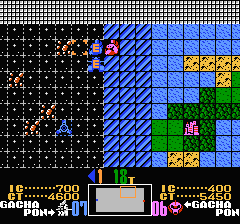 SDガンダムワールド ガチャポン戦士 スクランブルウォーズのプレイ日記4:レトロゲーム(ファミコン・ディスクシステム)_挿絵2