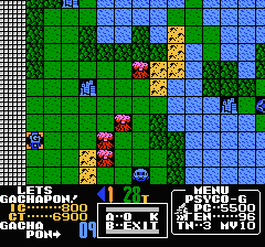 SDガンダムワールド ガチャポン戦士 スクランブルウォーズのプレイ日記5：レトロゲーム(ファミコン・ディスクシステム)_挿絵5