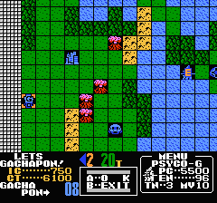 SDガンダムワールド ガチャポン戦士 スクランブルウォーズのプレイ日記4:レトロゲーム(ファミコン・ディスクシステム)_挿絵17