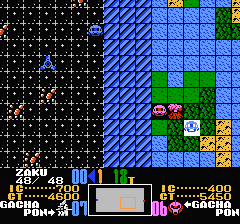 SDガンダムワールド ガチャポン戦士 スクランブルウォーズのプレイ日記4:レトロゲーム(ファミコン・ディスクシステム)_挿絵3