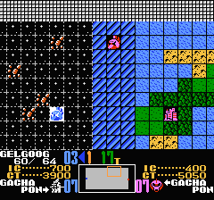 SDガンダムワールド ガチャポン戦士 スクランブルウォーズのプレイ日記3:レトロゲーム(ファミコン・ディスクシステム)_挿絵36