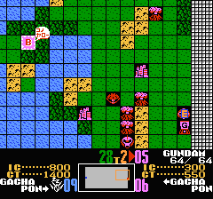 SDガンダムワールド ガチャポン戦士 スクランブルウォーズのプレイ日記5：レトロゲーム(ファミコン・ディスクシステム)_挿絵7