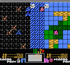 SDガンダムワールド ガチャポン戦士 スクランブルウォーズのプレイ日記4:レトロゲーム(ファミコン・ディスクシステム)_挿絵6
