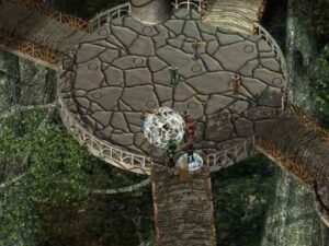 エルフの街サルダネッセラー:Baldur's Gate 2#285_挿絵5