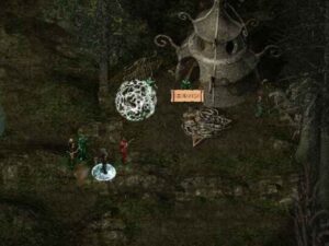 エルフの街サルダネッセラー:Baldur's Gate 2#285_挿絵1