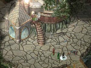 サルダネッセラーでの救助活動：Baldur's Gate 2#287_挿絵5